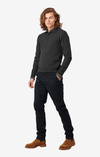 SIMON COTTON CASHMERE POLO SWEATER