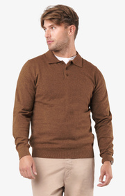 Boomerang - Simon polo sweater - Cinnamon