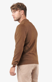 Boomerang - Simon polo sweater - Cinnamon