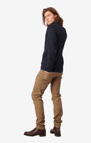 Boomerang - MELVIN HALF ZIP SWEATER - Night sky