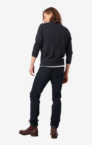 Boomerang - DANNY V-NECK SWEATER - Night sky
