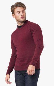 Boomerang - Danny v-neck sweater - Cabernet