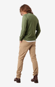 Boomerang - DANNY V-NECK SWEATER - Amazon green