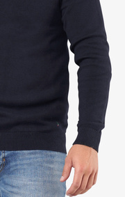 Boomerang - Esbjörn turtle neck sweater - Night sky