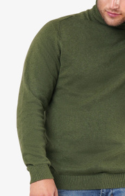 Boomerang - Esbjörn turtle neck sweater - Amazon green