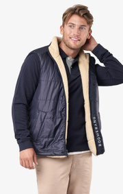 Boomerang - Jack reversible fleece gillet - Sand