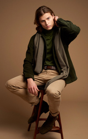 Boomerang - KEVIN CORD SHIRTBLAZER - Pirate green
