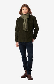 Boomerang - WOOL SCARF FARSTA - Amazon green