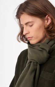 Boomerang - WOOL SCARF FARSTA - Amazon green