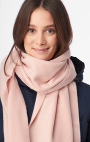 Boomerang - WOOL SCARF FARSTA - Chalk pink