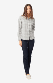 Boomerang - Anja shirt - Lt grey melange