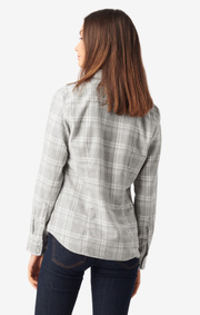 Boomerang - Anja shirt - Lt grey melange