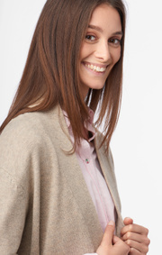 Boomerang - MY CARDIGAN - Khaki beige