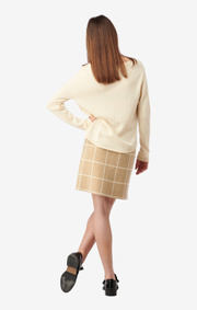 Boomerang - Knopp sweater - Offwhite