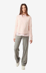 Boomerang - Knopp sweater - Powder pink
