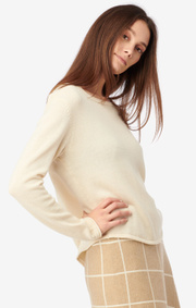 Boomerang - Knopp sweater - Offwhite