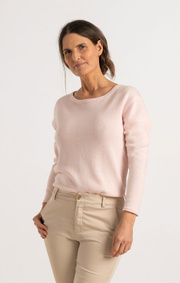 Boomerang - Knopp sweater - Powder pink