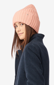 Boomerang - FROST KNITTED CAP - Powder pink