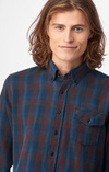 BLITZEN INDIGO CHECK SHIRT