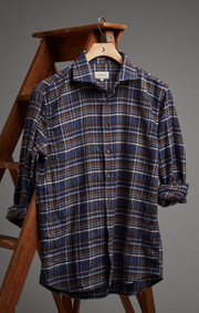 Boomerang - CHUCK FLANEL SHIRT - Midnight blue