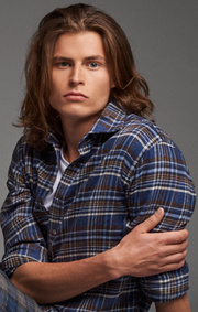 Boomerang - CHUCK FLANEL SHIRT - Midnight blue
