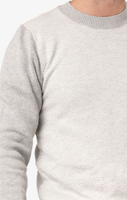 Boomerang - Rox sweater - Lt grey melange