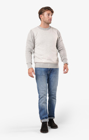 Boomerang - Rox sweater - Lt grey melange