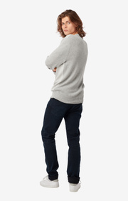 Boomerang - ROX SWEATER - Lt grey melange