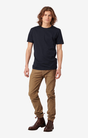 Boomerang - BASIC O-NECK ORGANIC COTTON T-SHIRT - Midnight blue