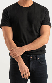 Boomerang - Rundhalsad T-shirt - Black