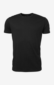 Boomerang - BASIC O-NECK ORGANIC COTTON T-SHIRT - Black