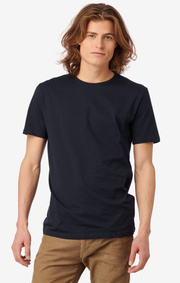 Boomerang - BASIC O-NECK ORGANIC COTTON T-SHIRT - Midnight blue