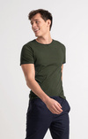 BASIC O-NECK ORGANIC COTTON T-SHIRT