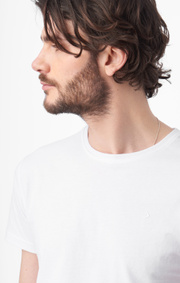 Boomerang - BASIC O-NECK ORGANIC COTTON T-SHIRT - White