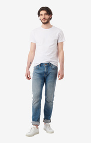 Boomerang - BASIC O-NECK ORGANIC COTTON T-SHIRT - White