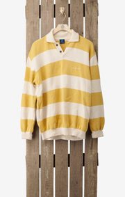 Boomerang - TILLVERKAD I SVERIGE - BLOCK STRIPE RUGGER - Putty