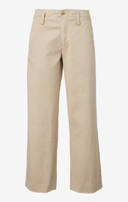 Boomerang - FRIDA CROPPED TROUSERS - Khaki beige