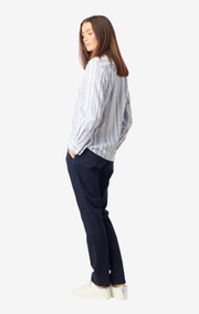Boomerang - Aina striped shirt - Electric blue