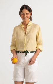 Boomerang - LINA LINEN SHIRT - Soft sunshine