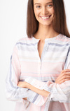 Clara multi stripe shirt