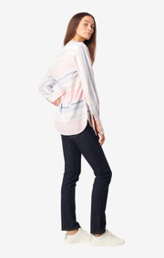 Boomerang - Clara multi stripe shirt - Pale blossom