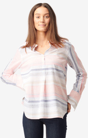 Boomerang - Clara multi stripe shirt - Pale blossom