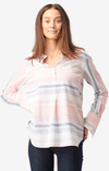Clara multi stripe shirt