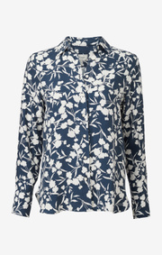 Boomerang - Meja printed shirt - Midnight blue