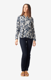 Boomerang - Meja printed shirt - Midnight blue