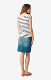 Frejus striped piqué top