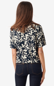 Boomerang - Julia jeresy top - Midnight blue