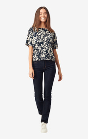 Boomerang - Julia jeresy top - Midnight blue