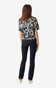 Boomerang - Julia jeresy top - Midnight blue