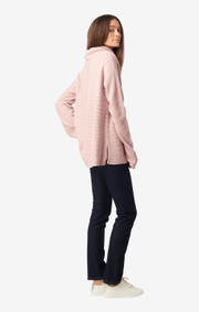 Boomerang - DANIELLA POLO SWEATER - Pale blossom